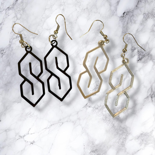 90s Throwback “Cool S” Earrings